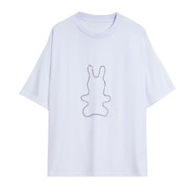 Load image into Gallery viewer, Sicilian men&#39;s cartoon short-sleeved t-shirt men&#39;s round neck 2021 new summer cartoon super fire ins white compassionate shirt
