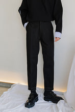 Load image into Gallery viewer, 【Spot quick delivery】Spring loose straight trousers men Korean version of the trend of all-match men&#39;s black casual trousers men
