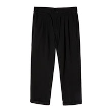 Load image into Gallery viewer, Sicilian men&#39;s spring men&#39;s casual pants men&#39;s Korean version of the trend of black wide-legged loose straight-leg pants

