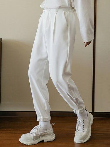 Sicilian men's spring clothes new men's casual pants Korean version of the trend of leggings trousers, loose-fitting trousers for teenagers