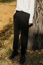 Load image into Gallery viewer, Sicilian men&#39;s autumn men&#39;s casual pants men&#39;s Korean version of the trend of nine points loose plus velvet thick straight-leg pants
