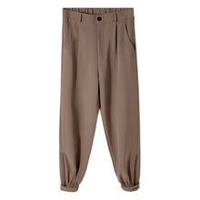 Load image into Gallery viewer, Sicilian men&#39;s loose pants, men&#39;s spring and autumn casual trend, all-match adolescent students, slits and ankle-length pants
