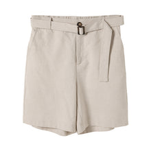 Load image into Gallery viewer, Sicilian men&#39;s thin casual five-point pants men&#39;s Korean version of the trend loose straight men&#39;s cotton and linen shorts
