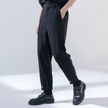 Load image into Gallery viewer, Sicilian men&#39;s tie-leg casual pants men&#39;s summer loose thin section trend wild youth drape suit pants
