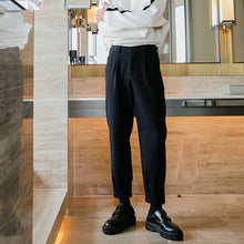 Load image into Gallery viewer, Sicilian Men&#39;s Spring New Casual Pants Pure Color Thick Pants Pants Trendy Handsome Teens Wild Pants
