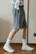 Load image into Gallery viewer, Sicilian men&#39;s 2021 new trendy casual shorts men&#39;s summer loose youth straight sports buttoned pants
