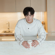 Load image into Gallery viewer, Sicilian men&#39;s autumn men&#39;s loose inner base shirt Korean version of the trend of white long-sleeved t-shirt men
