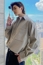Load image into Gallery viewer, 【Take a 40% off straight down】Autumn high-end shirt men&#39;s Korean style trendy handsome loose men&#39;s shirt jacket
