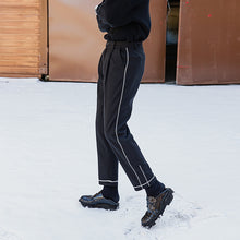 Load image into Gallery viewer, Sicilian men&#39;s spring and autumn thick pants men&#39;s Korean version of the trend of men&#39;s loose straight open-line casual woolen trousers
