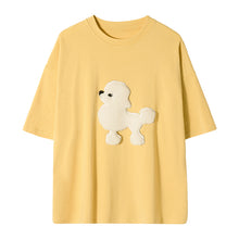 Load image into Gallery viewer, Sicilian men&#39;s summer Harajuku style short-sleeved men&#39;s tide brand trend loose boys white tide brand design t-shirt
