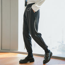 Load image into Gallery viewer, Sicilian men&#39;s spring clothes new loose-fitting pants trend all-match trousers male Korean handsome black casual pants
